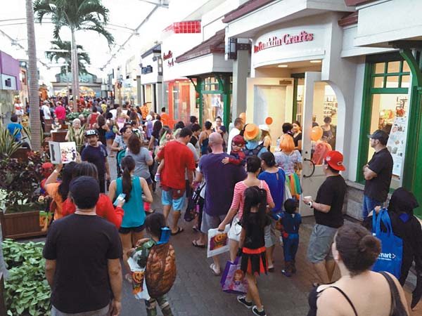 Shopping Center Activities